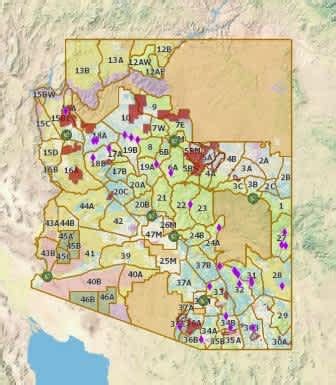 arizona game and fish locations|GIS .